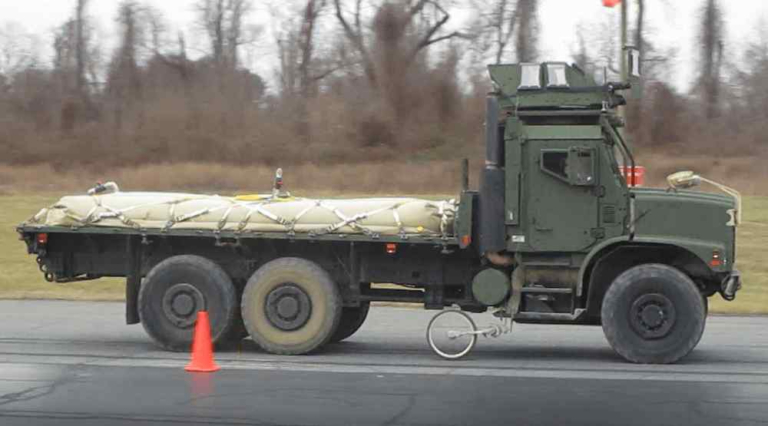 CRT-1500TM on military truck