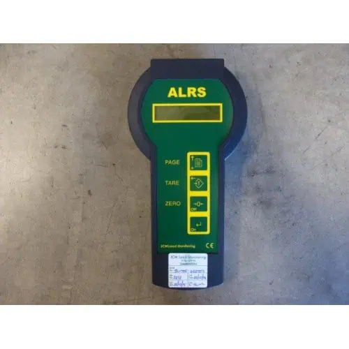 ALRS load monitoring device on concrete surface.