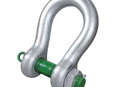 P 6036 Green Pin Heavy Duty Bow Shackle BN