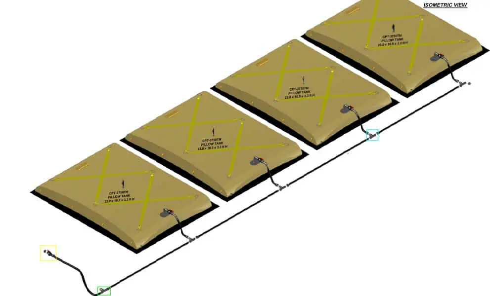 oil spill recovery tanks,onion shaped reservoirs,flexible oil resistant tanks,portable water storage,flexible storage solutions