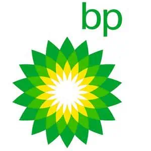 BP green and yellow sunburst logo