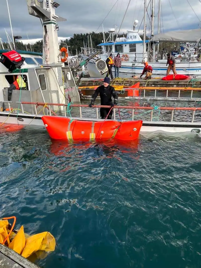 enclosed lift bags,pillow shape air bags