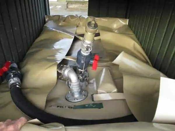 oil spill recovery tanks,onion shaped reservoirs,flexible oil resistant tanks,portable water storage,flexible storage solutions