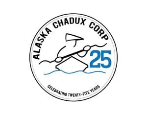 Alaska Chadux Corp 25th anniversary logo