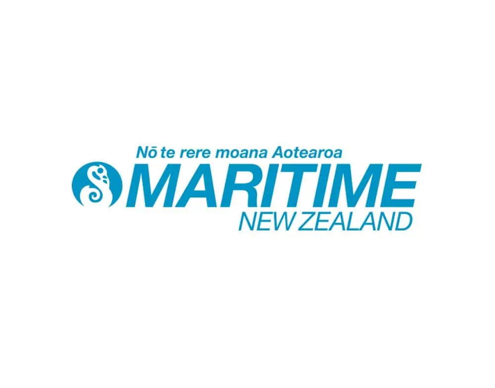 Maritime New Zealand blue logo