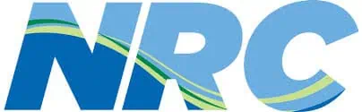 NRC logo with green and blue design