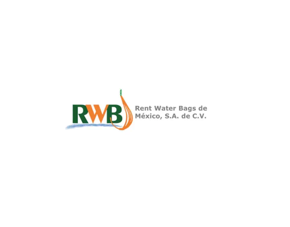 RWB Rent Water Bags Mexico company logo